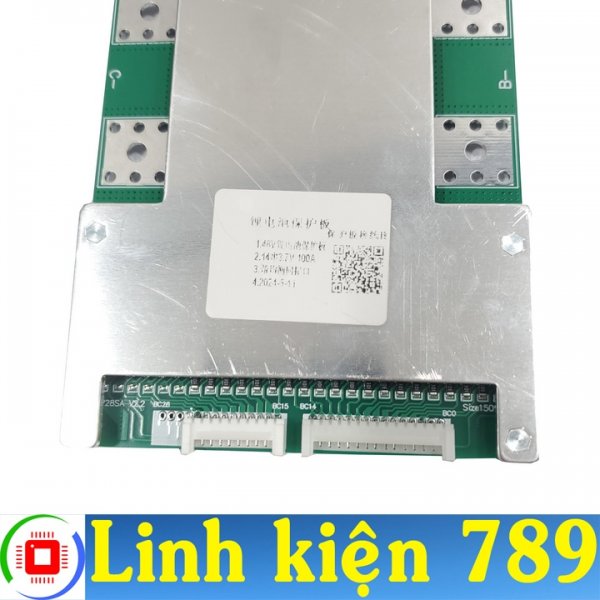  Mạch điều khiển sạc ắc quy 48V 13S 3.7V 100A 54.6V cùng một cổng